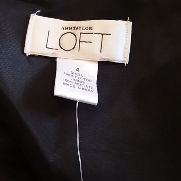 🚨B2G1 New ANN TAYLOR Black Tube Top Midi Evening Dress - Picture 6 of 6